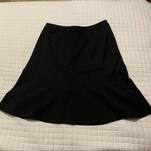 Black Flare Skirt - White House black market
